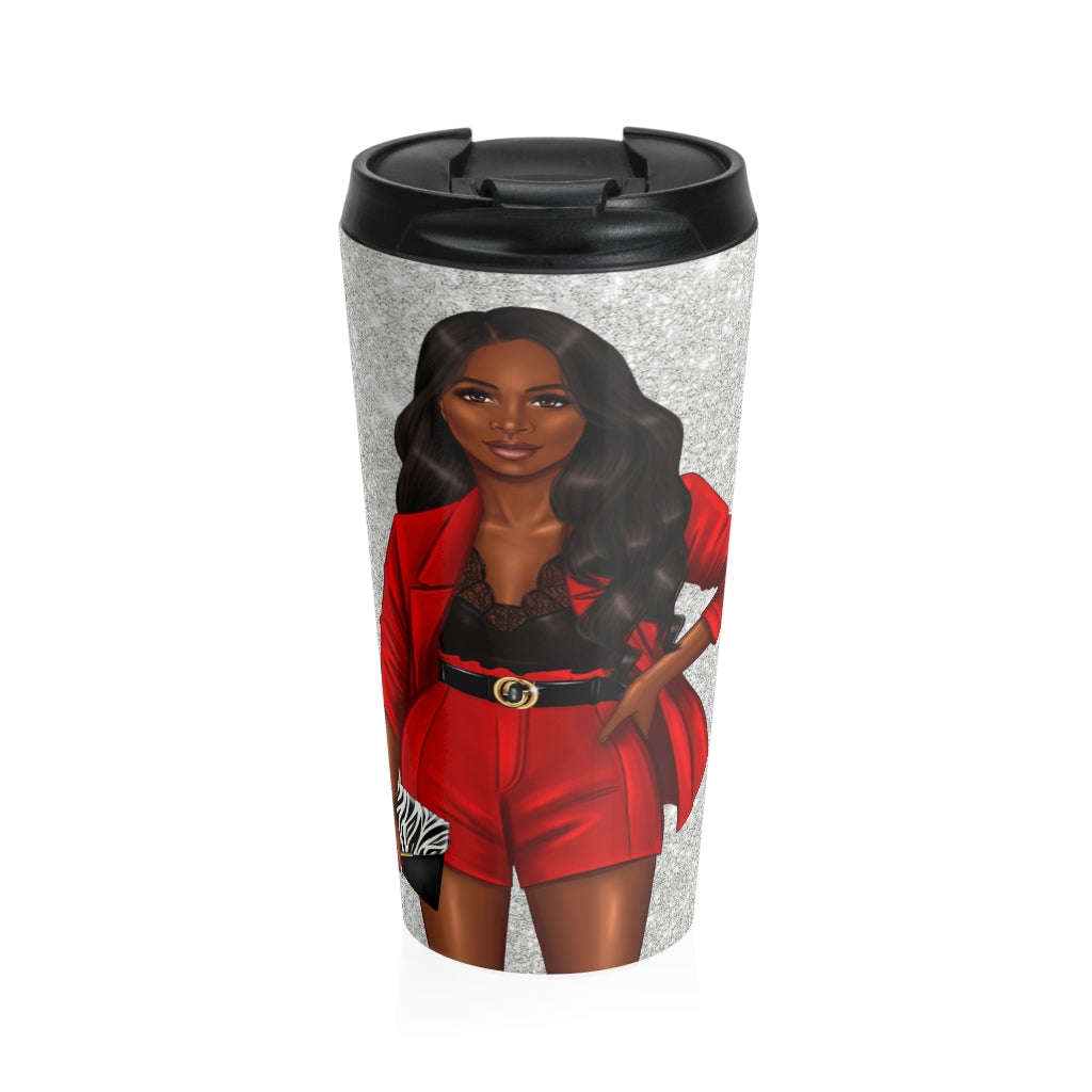 Pray More Worries Less Travel Mug