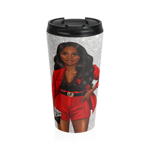 Pray More Worries Less Travel Mug
