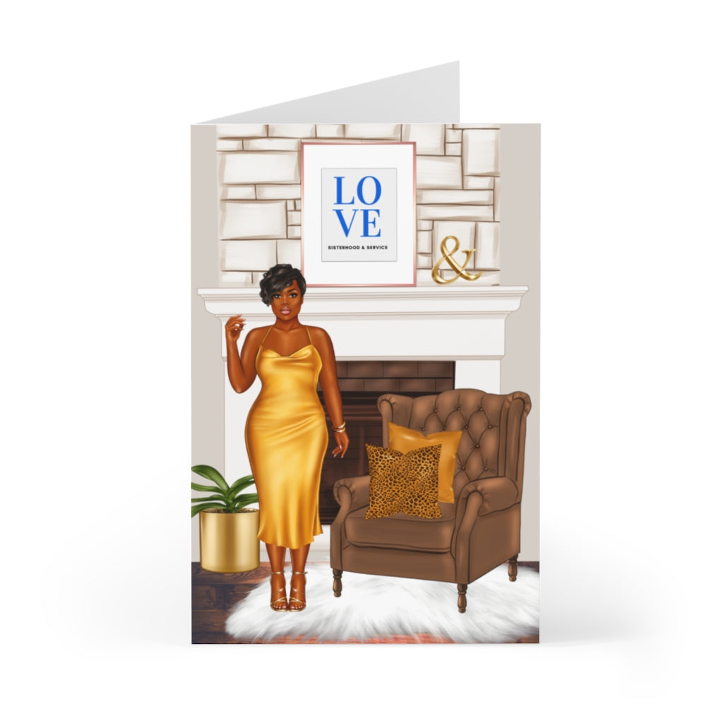 Greeting Cards: Sisterly Love - Gold