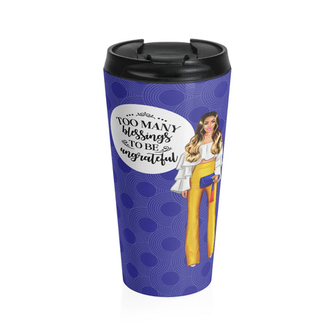 Blessed Beyond Measure Travel Mug