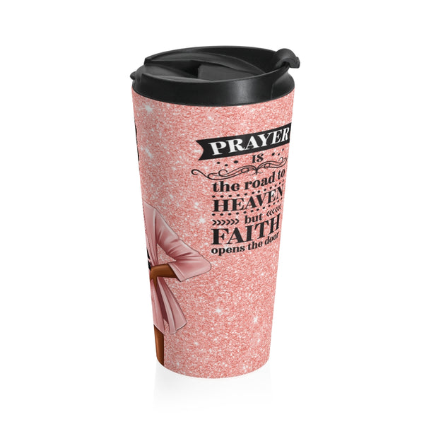Faith Open Doors Travel Mug