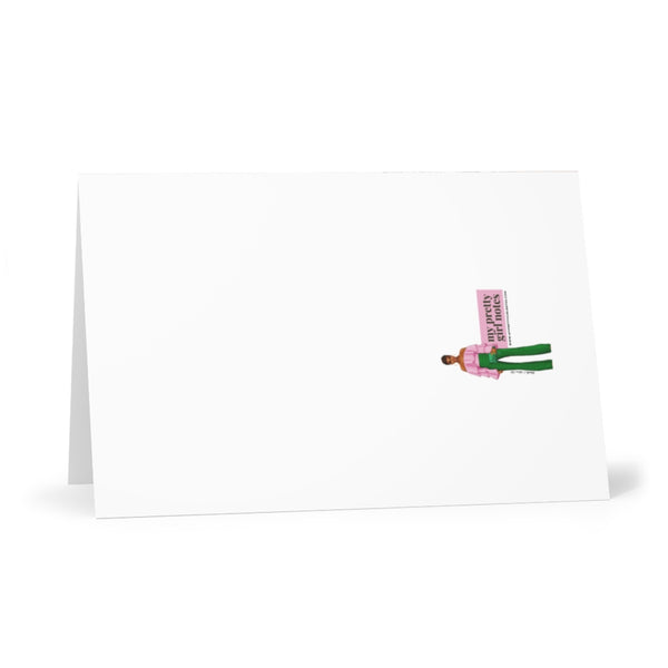 Holiday Greeting Cards: Love, Peace & Joy Holiday - Red