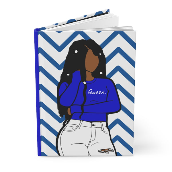 Find Yourself Journal - Blue & White
