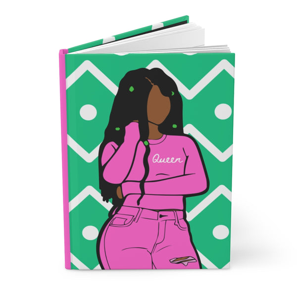 Find Yourself Journal - Pink & Green