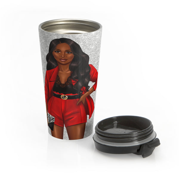 Pray More Worries Less Travel Mug