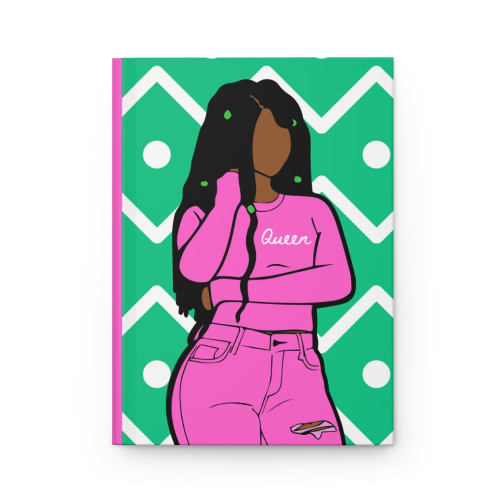 Find Yourself Journal - Pink & Green