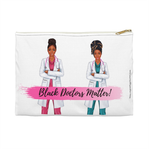 Black Doctors Matter Accessory Pouch