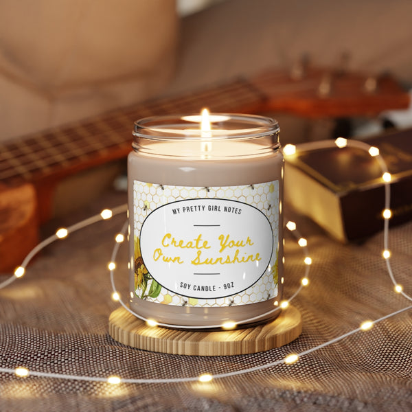 Sisterhood - Soy Candle, 9oz (Yellow)
