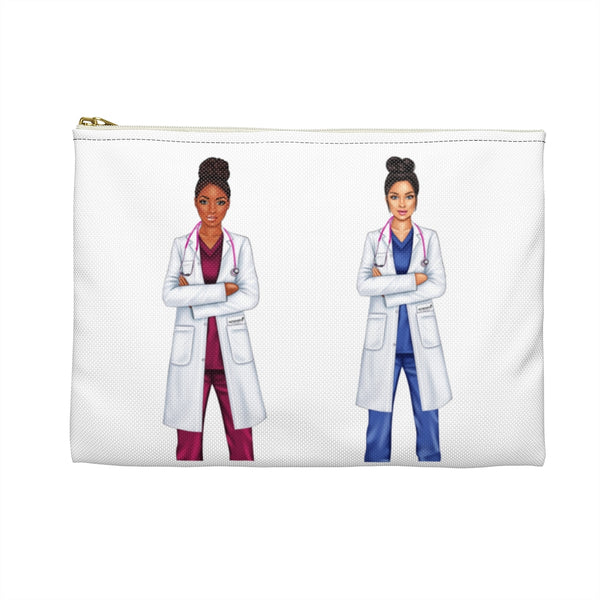 Black Doctors Matter Accessory Pouch