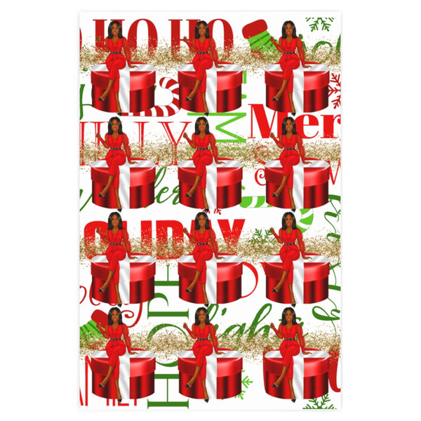 Holiday Wrapping Paper: Sitting Pretty in Red