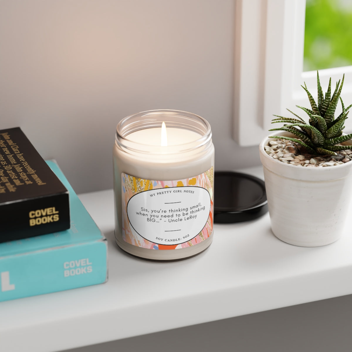 Think Big Sis - Soy Candle, 9oz (Shades of Red)