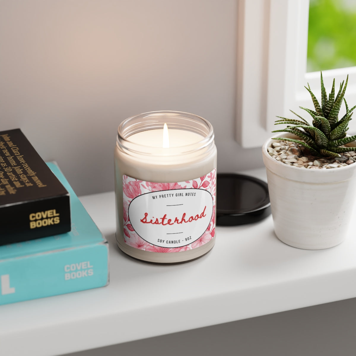 Sisterhood - Soy Candle, 9oz (Red)