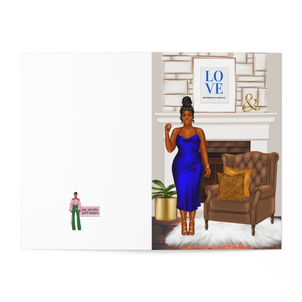 Greeting Cards: Sisterly Love - Blue