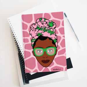 Black Girls Are Magic Journal - Pink & Green