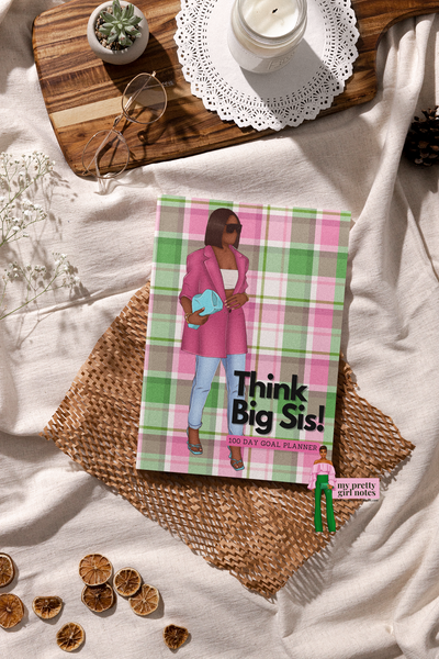 Think Big Sis! 100-Day Goal Planner (Pink)