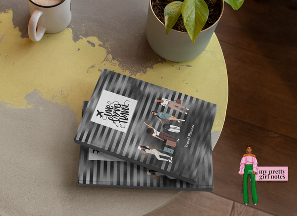 Live, Love & Travel Planner - Black